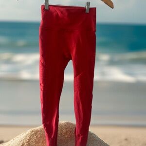 Alphalete Vibrant Red Leggings